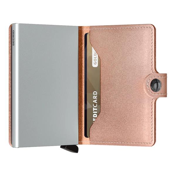 Secrid Metallic Wallet -Rose Gold