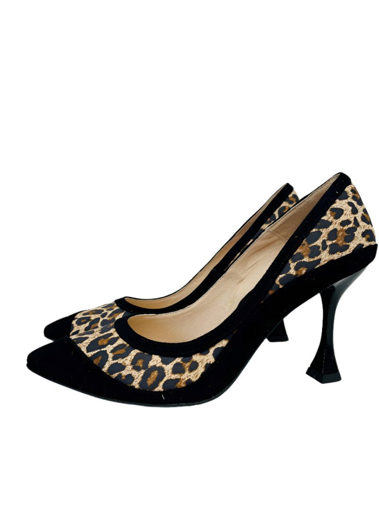 Karen Koo 7993106- Leopard Court Shoe