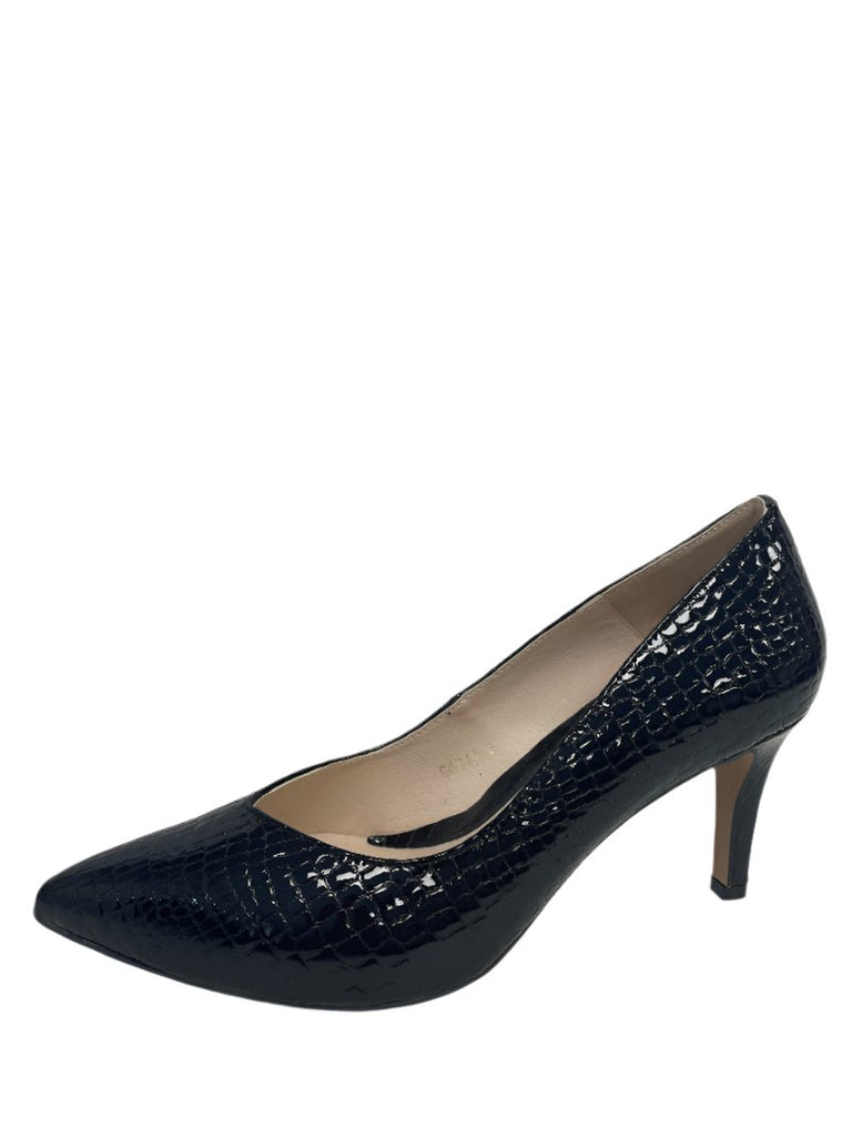 Karen Koo Court Shoe - 6047BLK