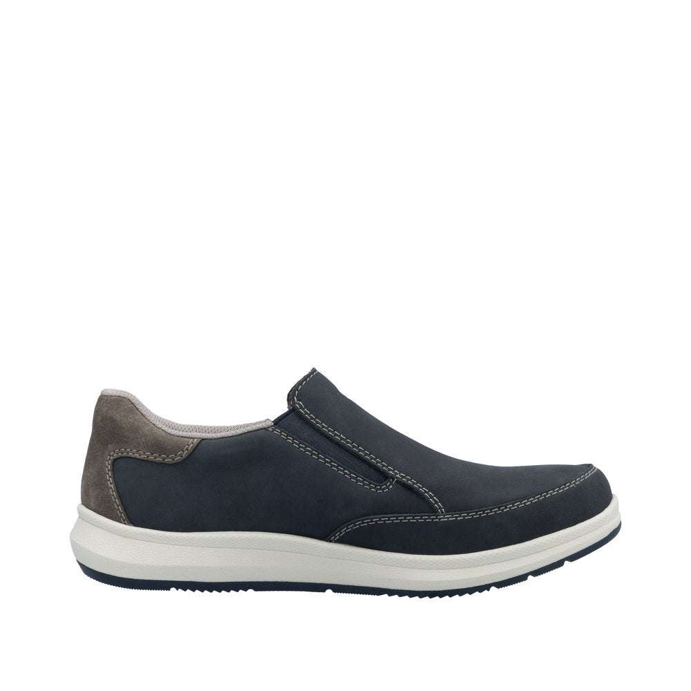 Rieker Navy Wide Fit Slip-on| 1695114