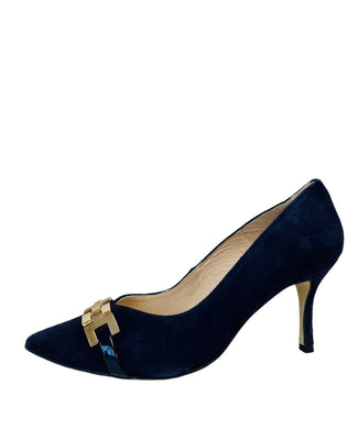 Karen Koo 8203023- Navy Court Shoe