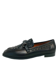 Load image into Gallery viewer, Anna Donna Black Loafer - L53103
