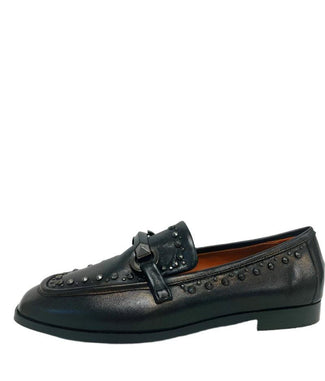 Anna Donna Black Loafer - L53103