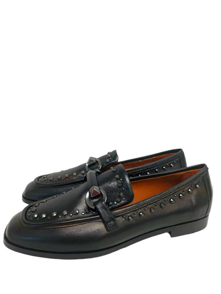 Anna Donna Black Loafer - L53103