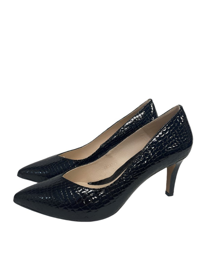 Karen Koo Court Shoe - 6047BLK