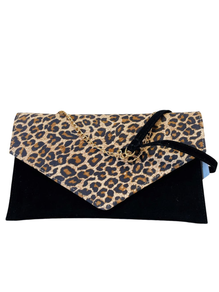 Karen Koo T36BK- Leopard Bag