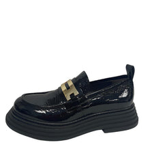 Load image into Gallery viewer, Faire Chunky Black Loafer - PFL321
