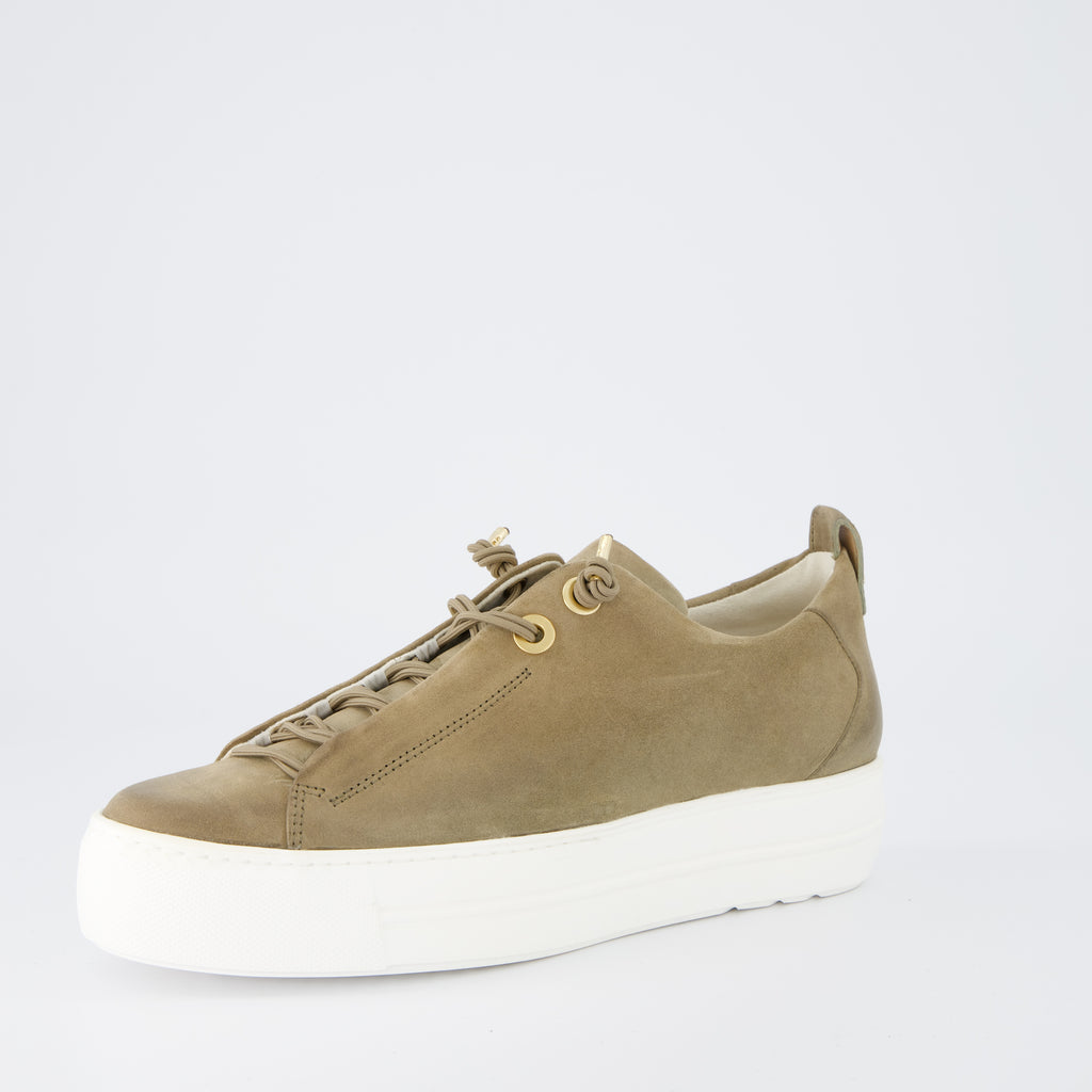 Paul Green Suede Platform Trainer |5017357