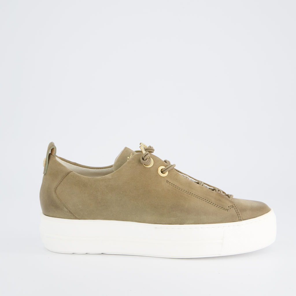 Paul Green Suede Platform Trainer |5017357