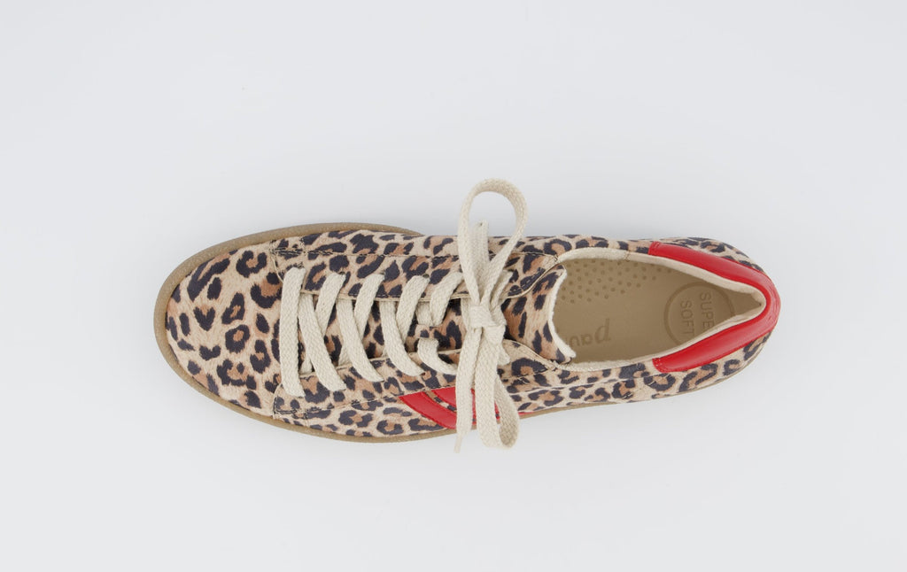 Paul Green Leopard Print Trainer |5464137