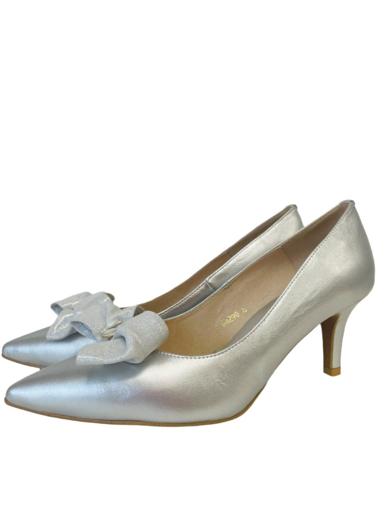 Karen Koo 829816110S- Silver Court Shoe