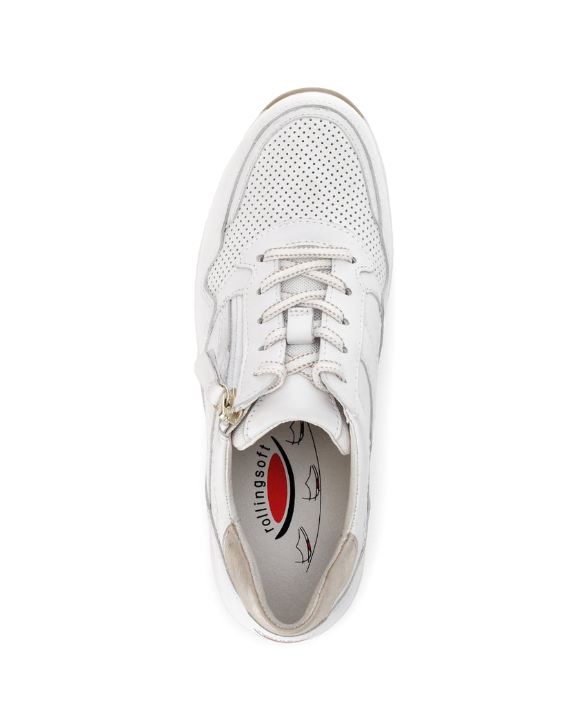 Rolling Soft White Trainer|6697851