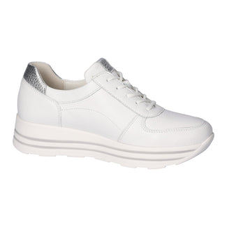 Waldlaufer Wide Fit Mini Wedge Trainer|758009WHT