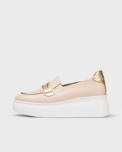 Load image into Gallery viewer, Wonders Soft Pink Wedge Loafer|A2671NU
