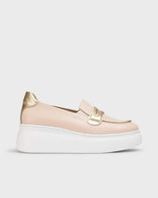 Load image into Gallery viewer, Wonders Soft Pink Wedge Loafer|A2671NU
