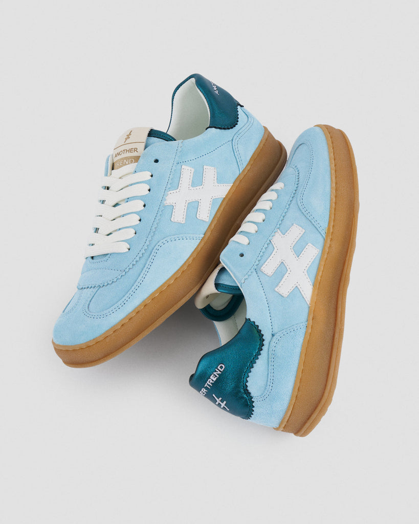 Another Trend Sky Blue Trainer|A032M367