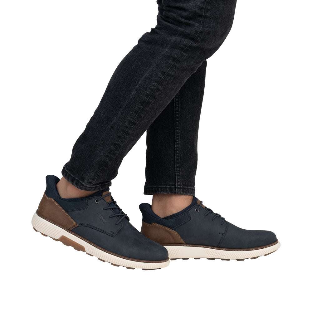 Rieker  Wide Fit Sporty Laced-up Shoe| B335714