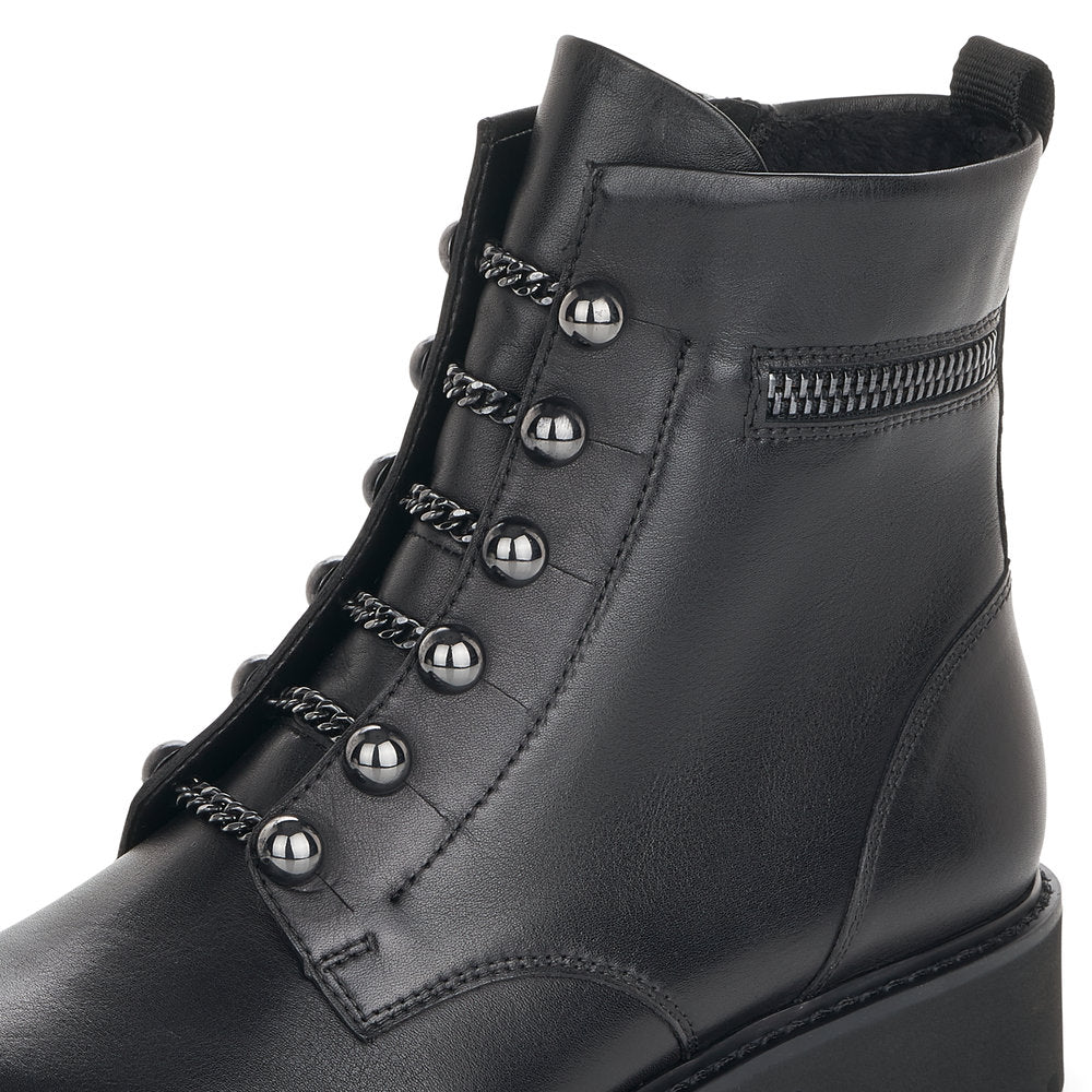 Remonte D867001BLK- Wide Fit Ankle Boot