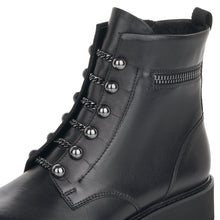 Load image into Gallery viewer, Remonte D867001BLK- Wide Fit Ankle Boot
