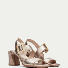 Load image into Gallery viewer, Hispanitas Metallic Double Strap Sling Back|HV253908C
