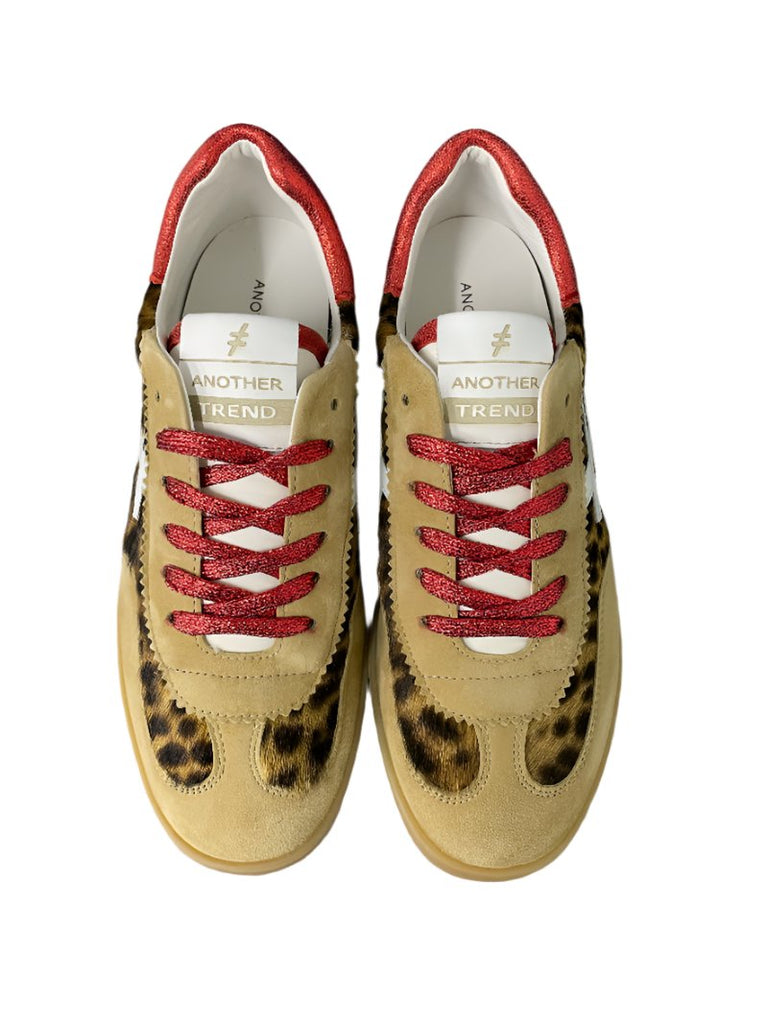 Another Trend Leopard Print Trainer|A0327902- Trainer