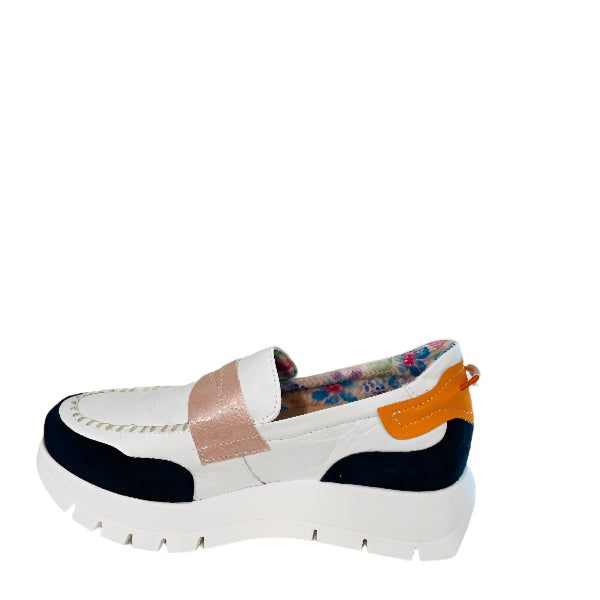 Jose Saenz Sporty Wedge Loafer |2290NA