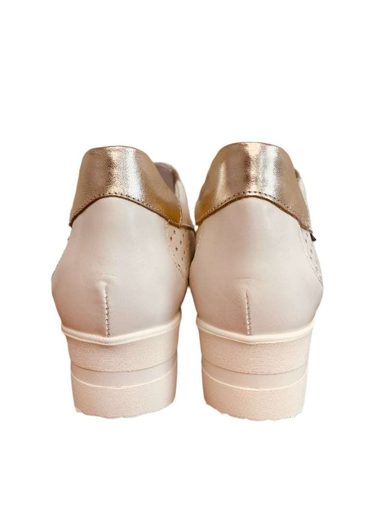 Marco Moreo Cream Platform Shoe|MN805JLP
