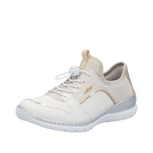 Load image into Gallery viewer, Rieker Sporty Elasticated Trainer|L329480WH
