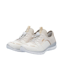 Load image into Gallery viewer, Rieker Sporty Elasticated Trainer|L329480WH
