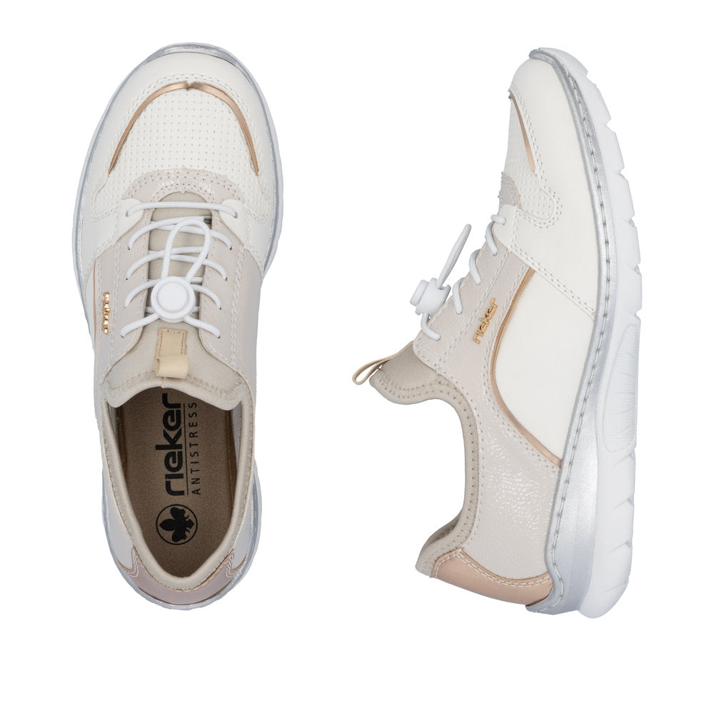 Rieker Sporty Elasticated Trainer|L329480WH