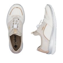 Load image into Gallery viewer, Rieker Sporty Elasticated Trainer|L329480WH
