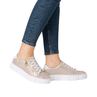 Rieker Metallic Platform Trainer|N591790