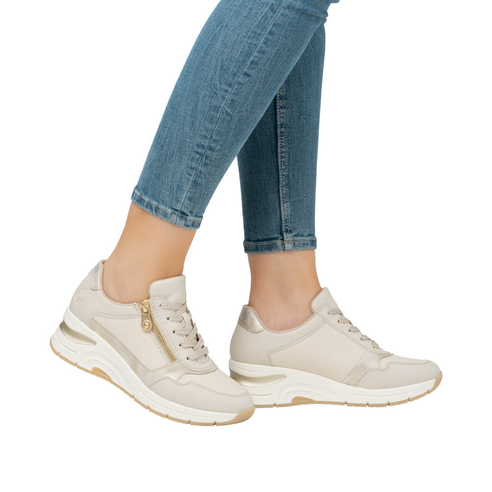 Rieker Wide Fit Mini Wedge Trainer |N930160