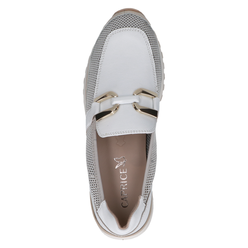 Caprice Wide Fit Mini Wedge Loafer|2450144137