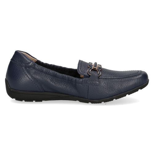 Caprice Navy Wide Fit Loafer |2465442877