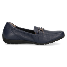 Load image into Gallery viewer, Caprice Navy Wide Fit Loafer |2465442877
