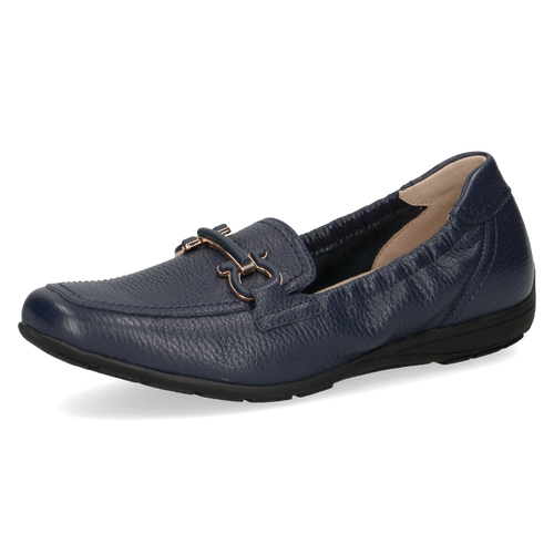 Caprice Navy Wide Fit Loafer |2465442877