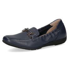 Load image into Gallery viewer, Caprice Navy Wide Fit Loafer |2465442877
