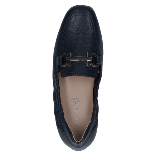 Caprice Navy Wide Fit Loafer |2465442877