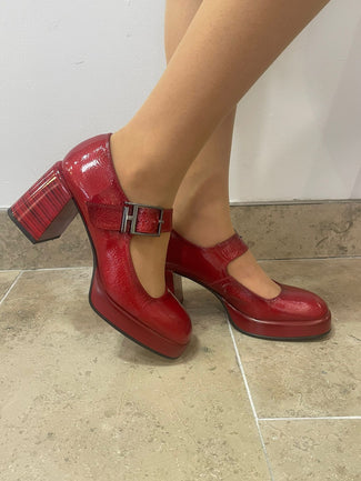 Hispanitas HI243659RD- Red Mary Jane Shoes