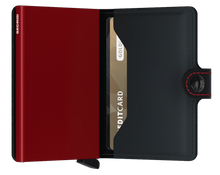 Load image into Gallery viewer, Secrid Matte Wallet -Black &amp; Red
