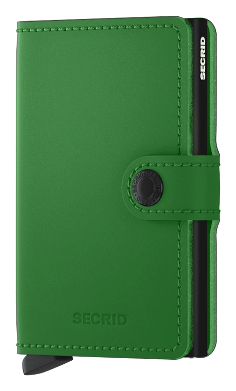 Secrid Matte Wallet -Bright Green