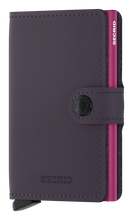 Load image into Gallery viewer, Secrid Matte Wallet -Dark Purple Fuchsia
