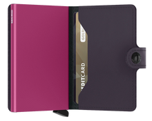 Load image into Gallery viewer, Secrid Matte Wallet -Dark Purple Fuchsia
