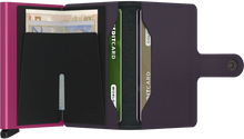 Load image into Gallery viewer, Secrid Matte Wallet -Dark Purple Fuchsia
