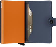 Load image into Gallery viewer, Secrid Matte Wallet -Blue &amp; Orange
