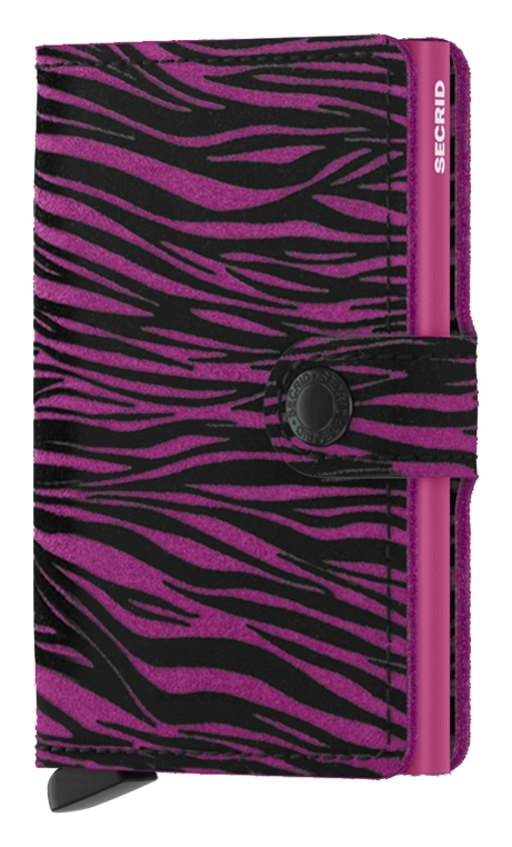 Secrid Zebra Wallet- Fuchsia